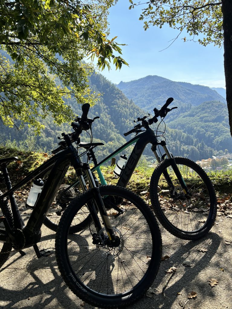 A relaxing stop to admire the view